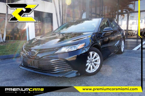 2018 Toyota Camry for sale at Premium Cars of Miami in Miami FL