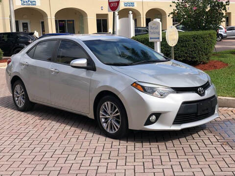 2014 Toyota Corolla for sale at CarMart of Broward in Lauderdale Lakes FL