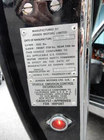 1976 Jensen Interceptor