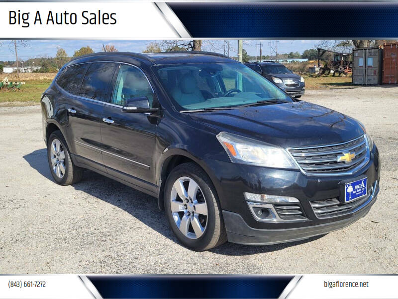 2014 Chevrolet Traverse for sale at Big A Auto Sales Lot 2 in Florence SC