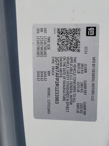 2024 GMC Savana 2500