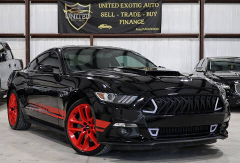 2015 Ford Mustang for sale at United Exotic Auto in Houston TX