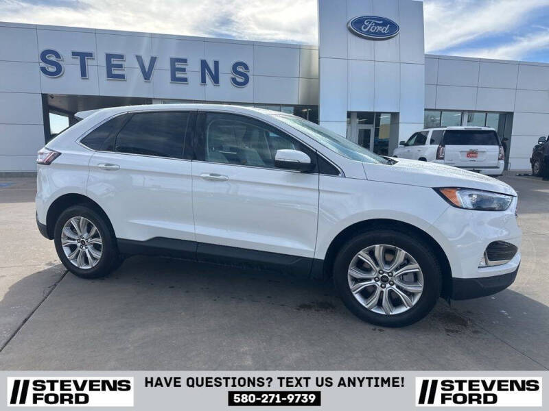 Used 2024 Ford Edge Titanium with VIN 2FMPK4K94RBA02191 for sale in Enid, OK