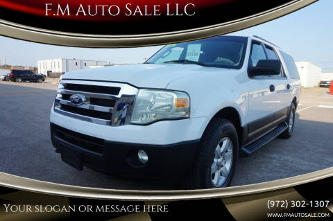 2013 Ford Expedition EL for sale at F.M Auto Sale LLC in Dallas TX