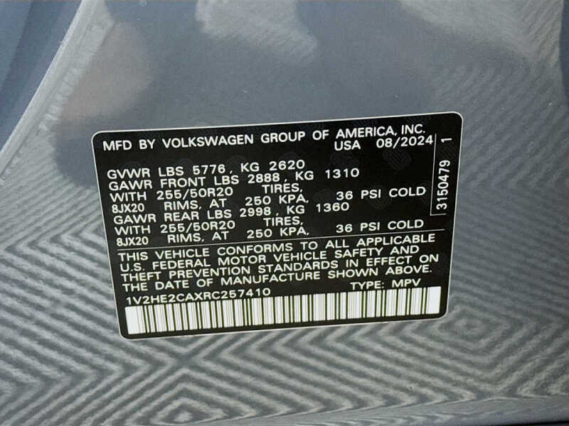 2024 Volkswagen Atlas Cross Sport SE 4Motion