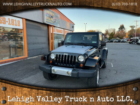 2008 Jeep Wrangler for sale at Lehigh Valley Truck n Auto LLC. in Schnecksville PA