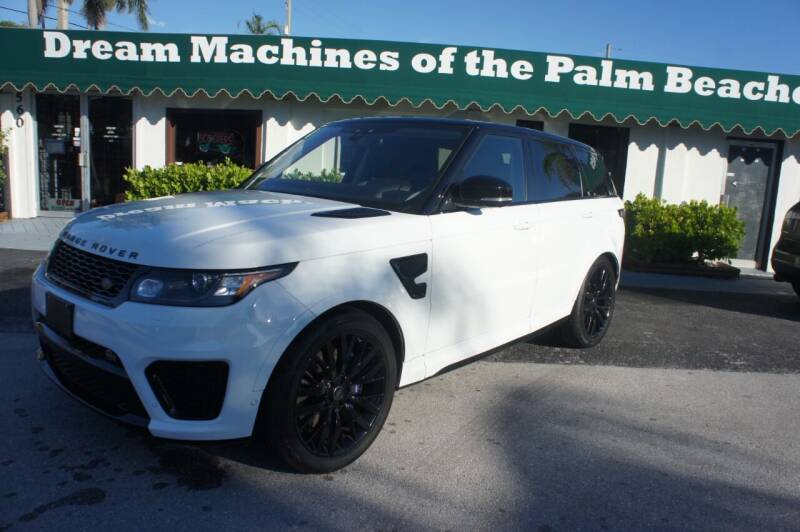 2017 Land Rover Range Rover Sport for sale at Dream Machines USA in Lantana FL
