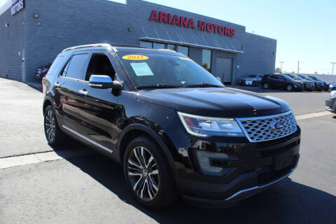 2017 Ford Explorer Platinum