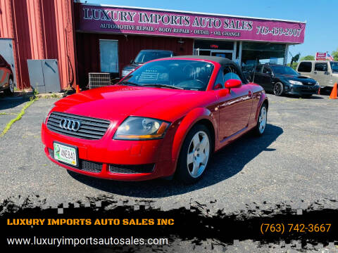 2001 Audi TT for sale at LUXURY IMPORTS AUTO SALES INC in North Branch MN