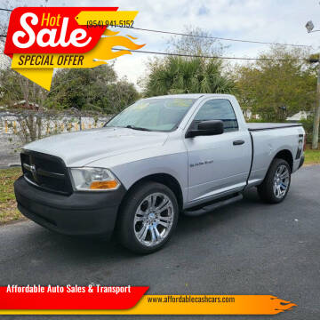 2012 RAM 1500 for sale at Affordable Auto Sales & Transport in Pompano Beach FL