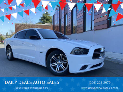 2014 Dodge Charger for sale at DAILY DEALS AUTO SALES in Seattle WA