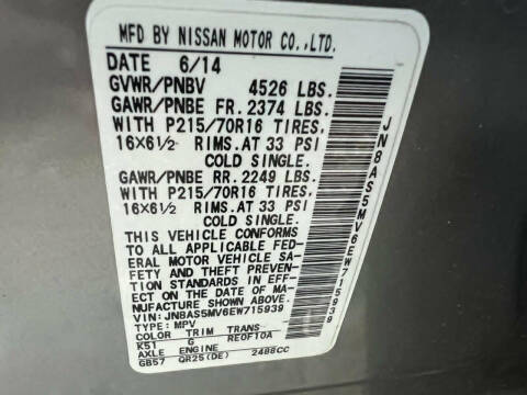 2014 Nissan Rogue Select S