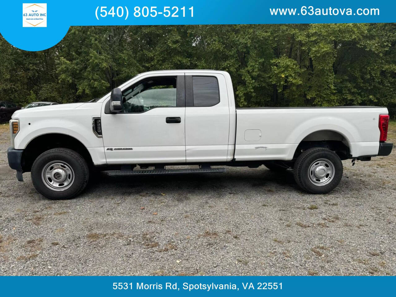 2018 Ford F-250 Super Duty for sale at 63 Auto Inc in Spotsylvania, VA