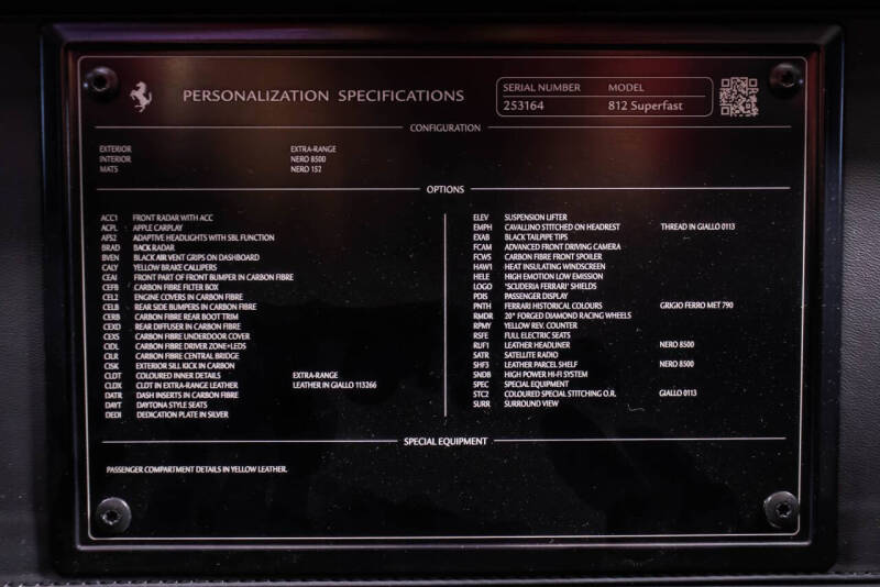 2020 Ferrari 812 Superfast