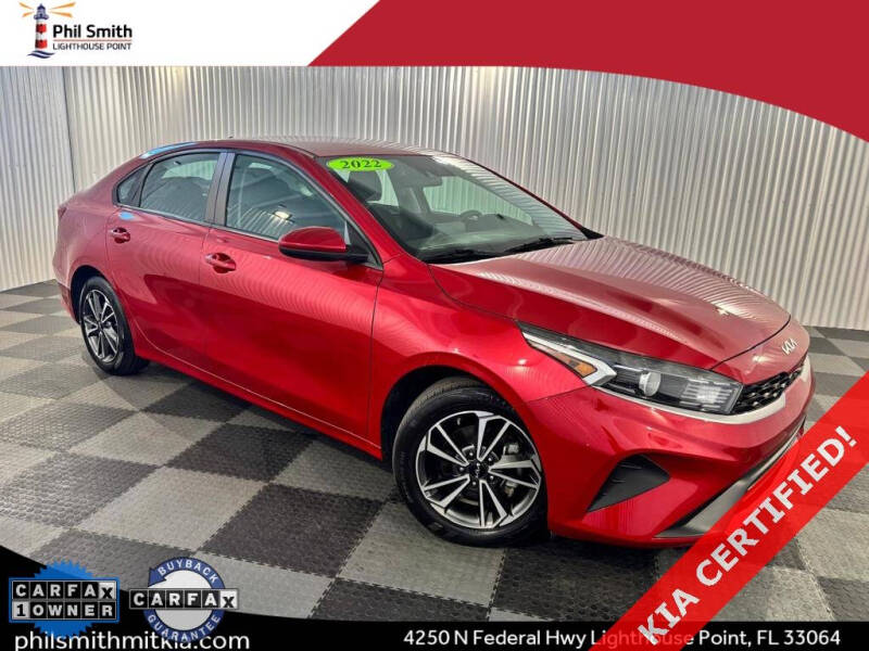 2022 Kia Forte for sale at PHIL SMITH AUTOMOTIVE GROUP - Phil Smith Kia in Lighthouse Point FL