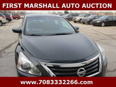 2014 Nissan Altima for sale at First Marshall Auto Auction in Harvey IL