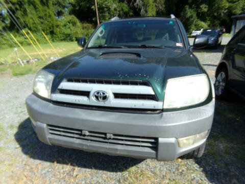 2003 Toyota 4Runner for sale at Locust Auto Imports in Locust NC