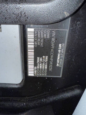 2017 Mercedes-Benz Sprinter 3500XD