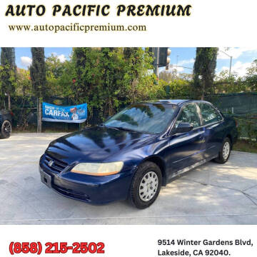 2002 Honda Accord Value Package