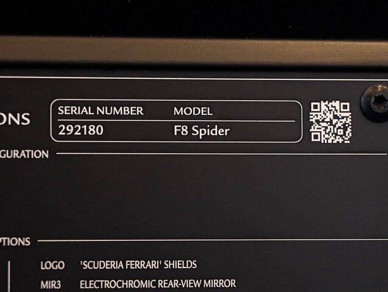 2023 Ferrari F8 Spider