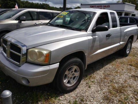 2006 Dodge Dakota for sale at Tony's Auto Sales in Jacksonville FL