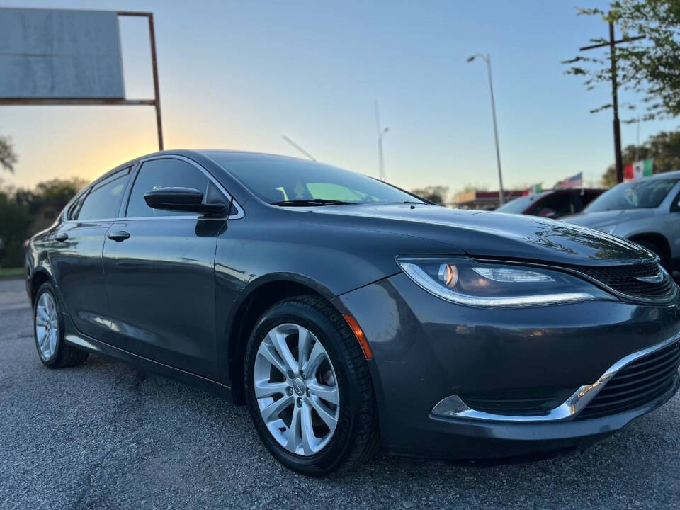 2015 Chrysler 200 for sale at J-R Auto Sales LLC in Houston, TX