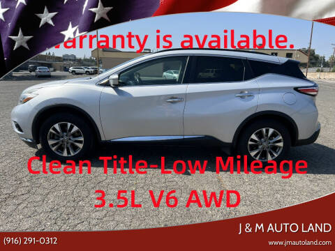 2018 Nissan Murano for sale at J & M Auto Land in Sacramento CA