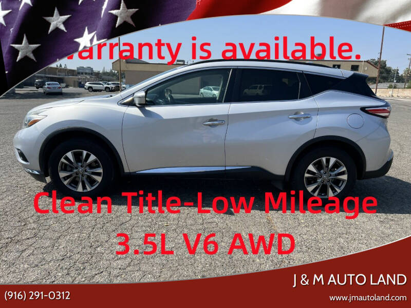 2018 Nissan Murano for sale at J & M Auto Land in Sacramento CA