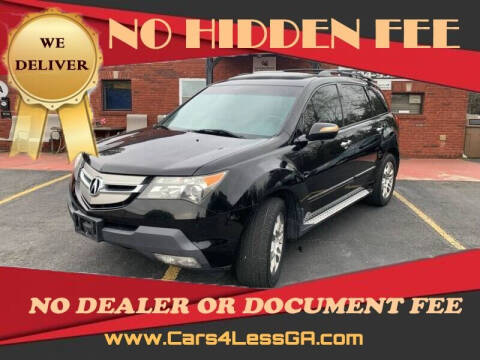 2009 Acura MDX for sale at Cars4Less GA in Alpharetta GA