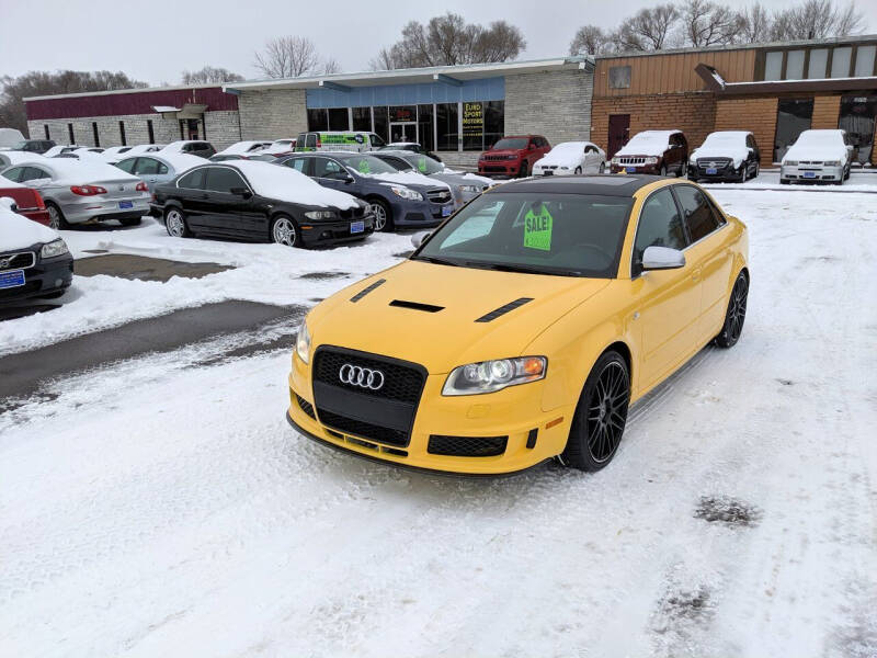 2008 Audi S4 for sale at Eurosport Motors in Evansdale IA