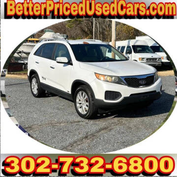 2011 Kia Sorento for sale at Better Priced Used Cars in Frankford DE