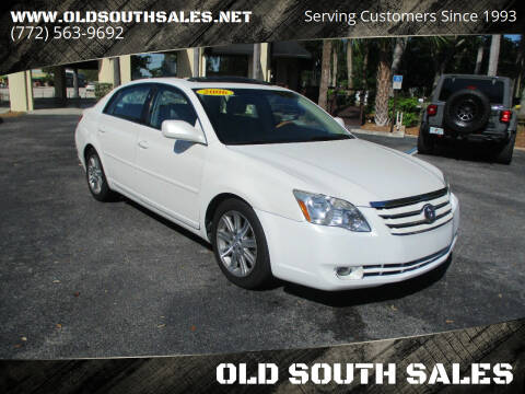2006 Toyota Avalon for sale at OLD SOUTH SALES in Vero Beach FL