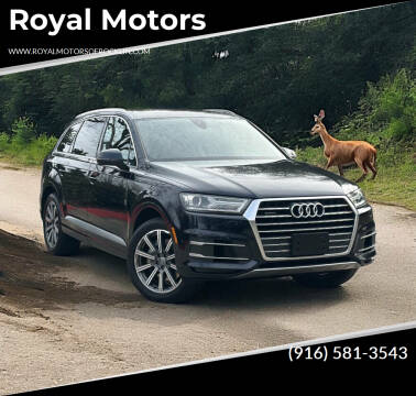 2017 Audi Q7 for sale at Royal Motors in Rocklin CA