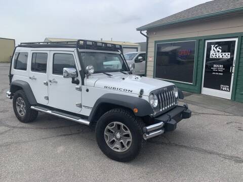 2014 Jeep Wrangler Unlimited for sale at K & S Auto Sales in Smithfield UT