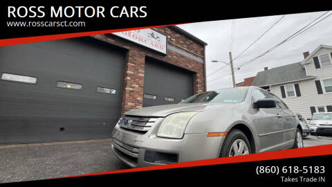 2008 Ford Fusion for sale at ROSS MOTOR CARS in Torrington CT