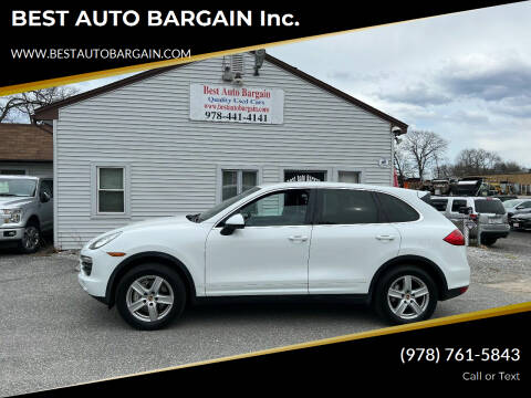 2014 Porsche Cayenne for sale at BEST AUTO BARGAIN inc. in Lowell MA