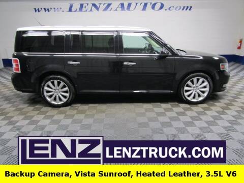 2014 Ford Flex for sale at LENZ TRUCK CENTER in Fond Du Lac WI