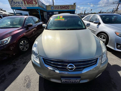 2010 Nissan Altima for sale at ROMO'S AUTO SALES in Los Angeles CA