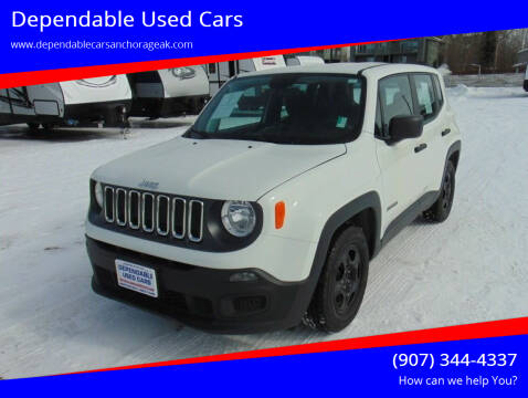 2018 Jeep Renegade for sale at Dependable Used Cars in Anchorage AK