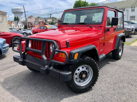 2000 Jeep Wrangler for sale at Majestic Auto Trade in Easton PA