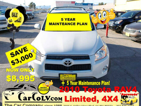 2010 Toyota RAV4 for sale at The Car Company in Las Vegas NV