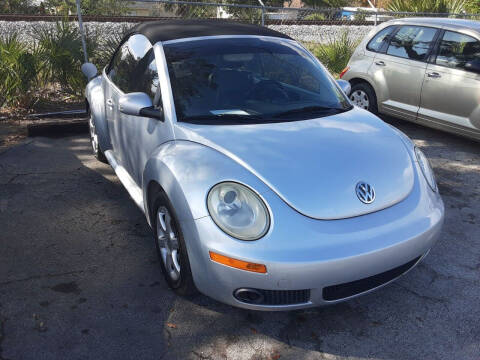 2006 Volkswagen New Beetle Convertible for sale at Easy Credit Auto Sales in Cocoa FL