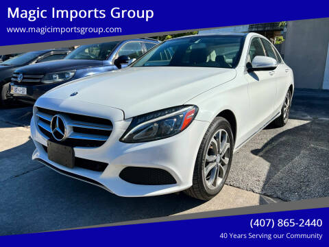 2015 Mercedes-Benz C-Class for sale at Magic Imports Group in Longwood FL