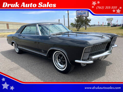 1965 Buick Riviera for sale at Druk Auto Sales - New Inventory in Ramsey MN