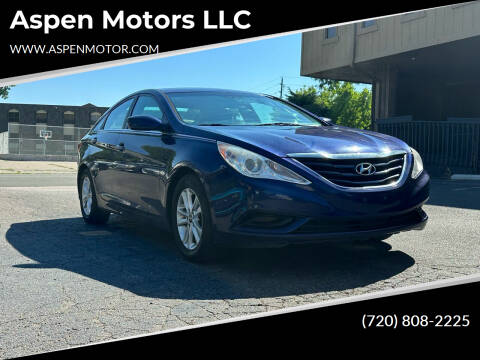 2013 Hyundai Sonata for sale at Aspen Motors LLC in Denver CO