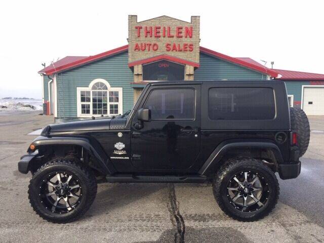 2010 Jeep Wrangler for sale at THEILEN AUTO SALES in Clear Lake IA