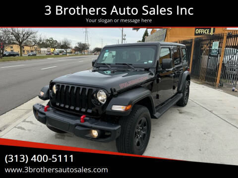 2023 Jeep Wrangler for sale at 3 Brothers Auto Sales Inc in Detroit MI
