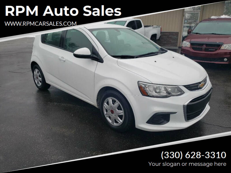 2017 Chevrolet Sonic for sale at RPM Auto Sales in Mogadore OH