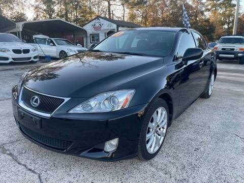 2007 Lexus IS 250 for sale at AUTO WOODLANDS in Magnolia TX