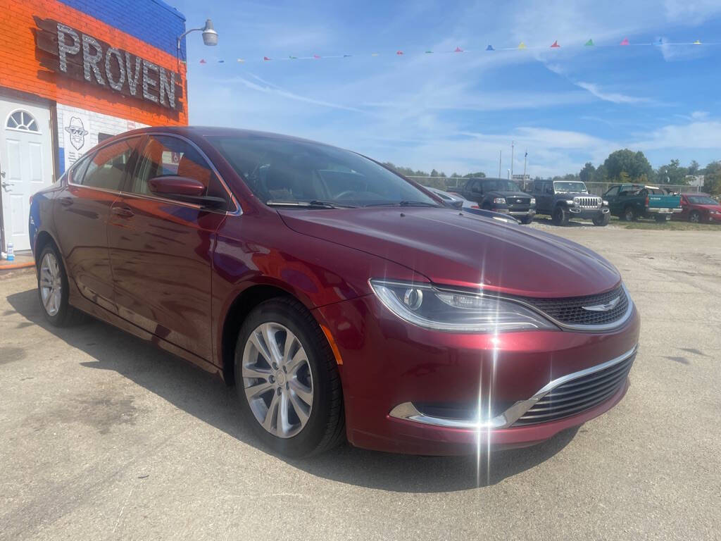 2016 Chrysler 200 for sale at Proven Auto Sales And Service in Uniontown, PA